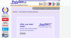 Desktop Screenshot of polyton.ch